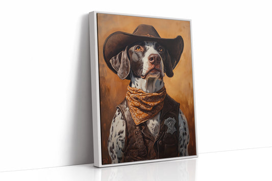 Spotted Deputy in Dusty Boots