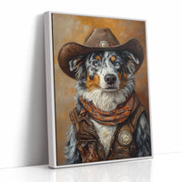 Australian Shepard Sheriff of the Painted Plains