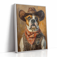 Boxer Sheriff of the Silent Plains