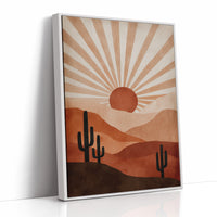 Desert Sun Paints Ancient Stories