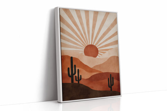 Desert Sun Paints Ancient Stories