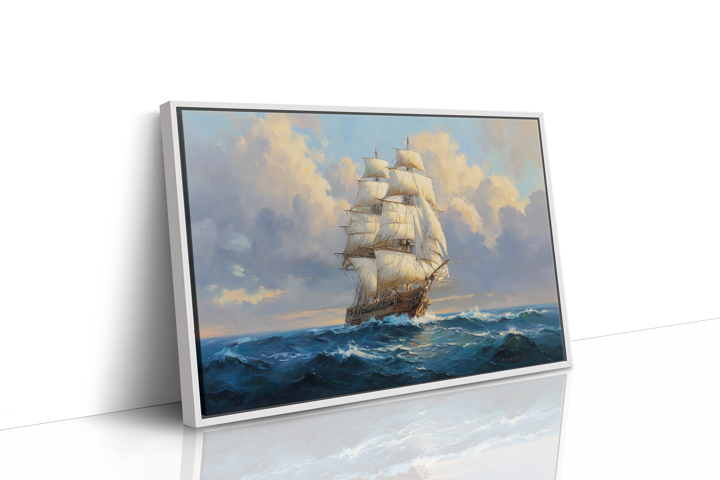 Tall Ships Chase Golden Horizons