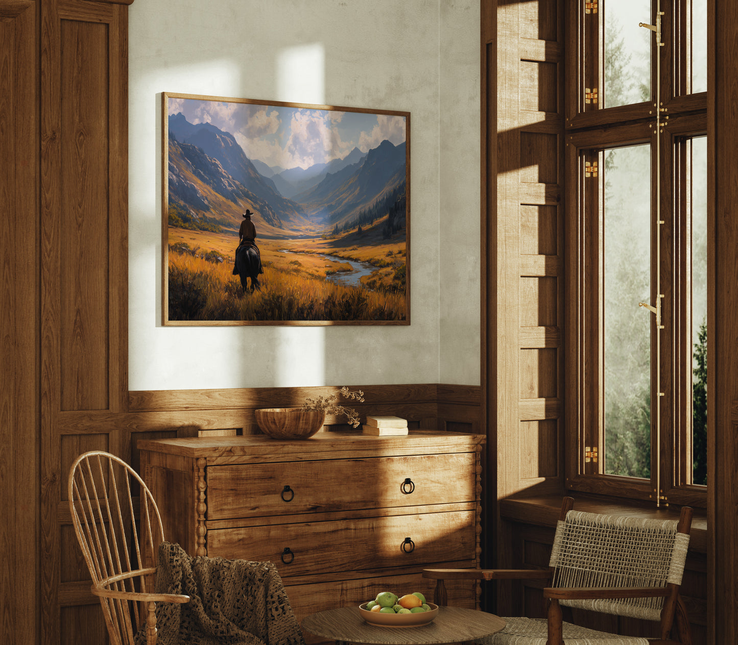 Autumn Valley Calls The Wanderer Home