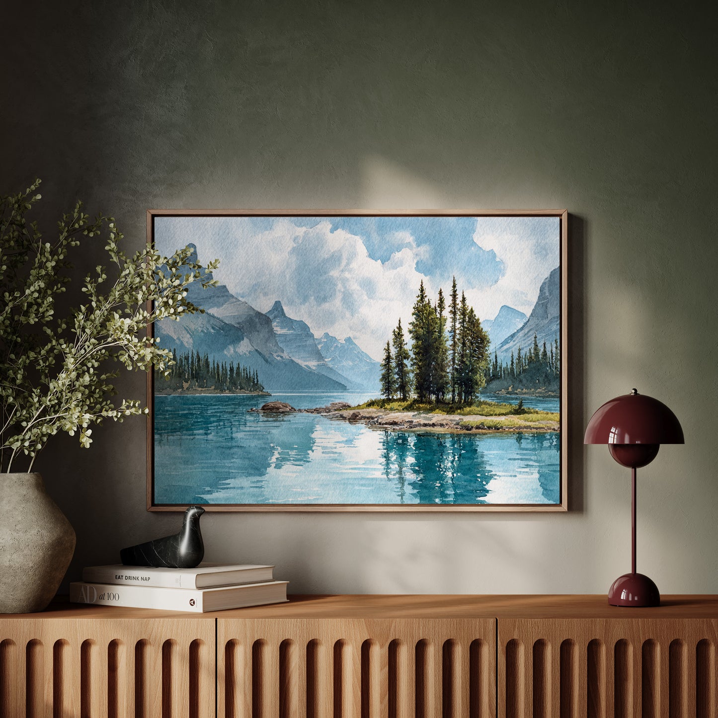 Alpine Waters Mirror Mountain Dreams