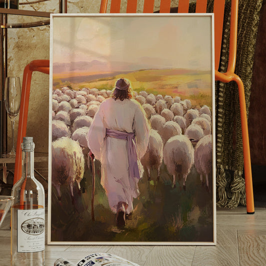 The Shepherd Leads at Dawn