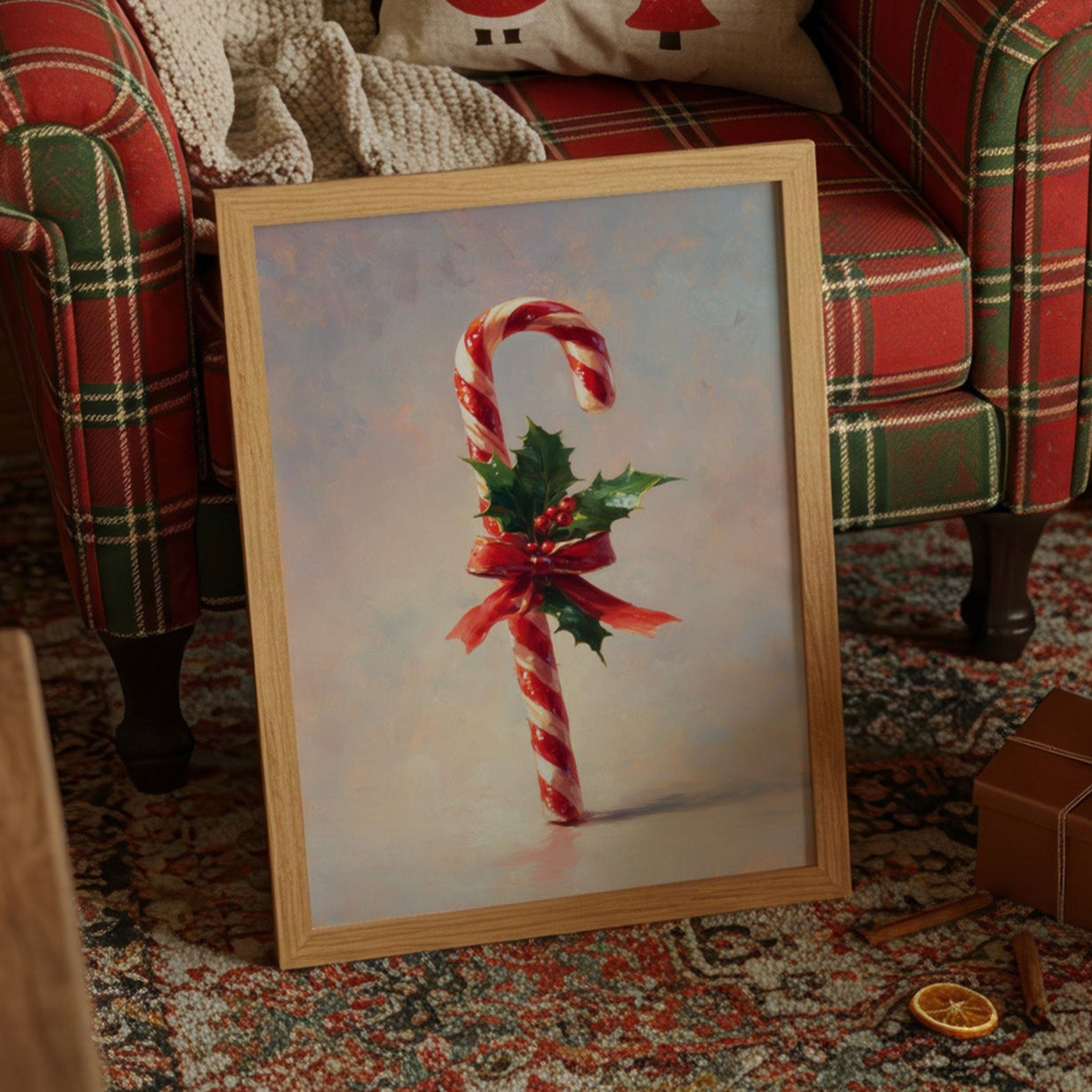 Peppermint Stories In December Light