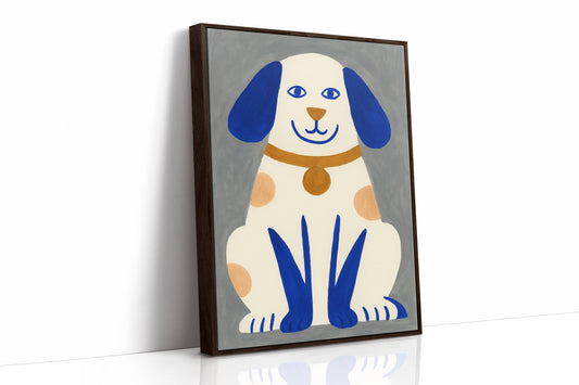 Blue Paws Paint A Happy Tale