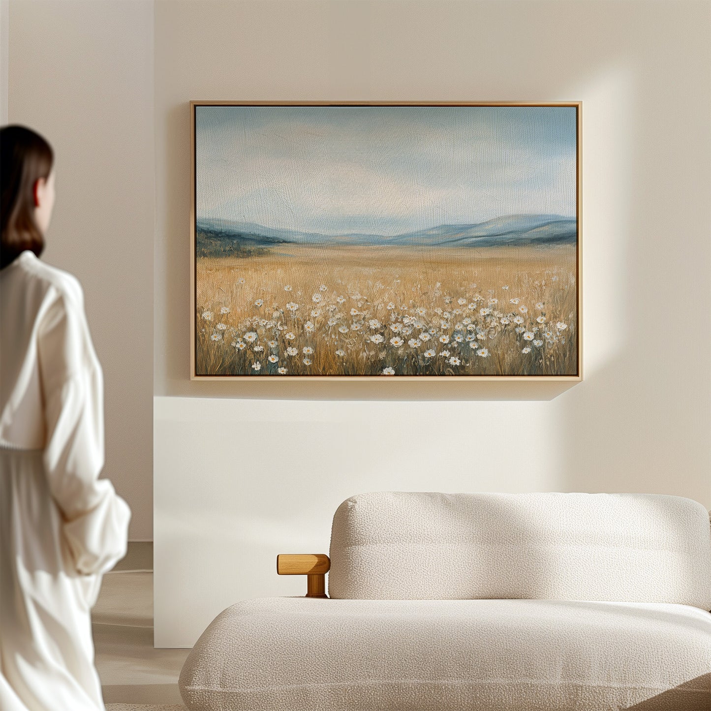 Daisies Dance Through Golden Fields
