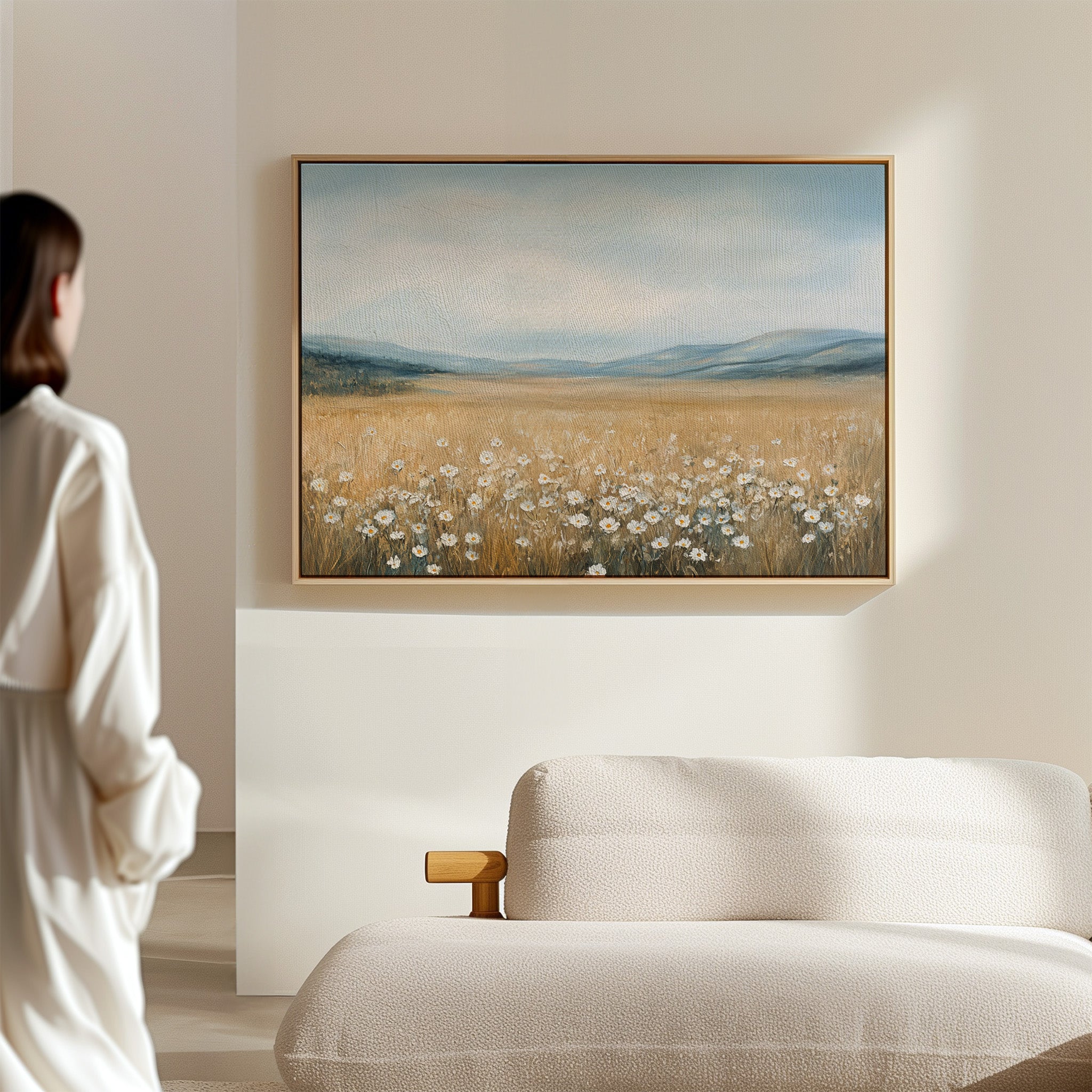 Daisies Dance Through Golden Fields