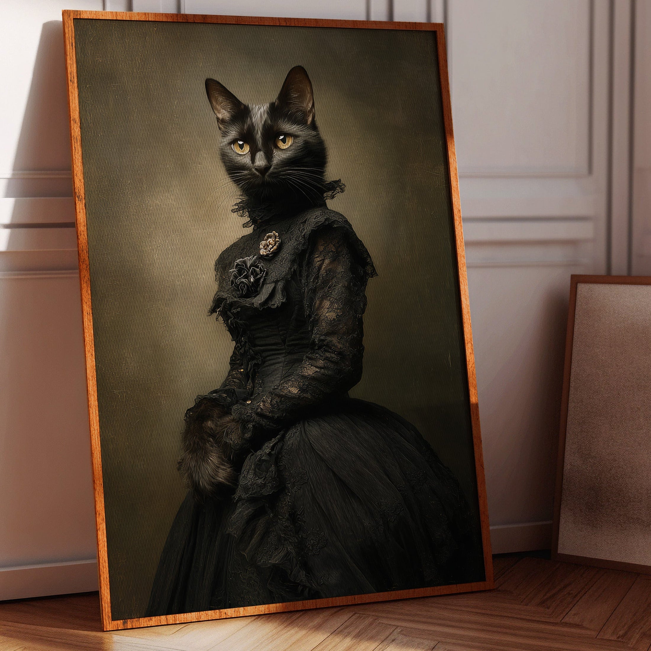 Elegance Woven in Midnight Threads