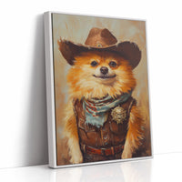 Pomeranian Wild West Deputy