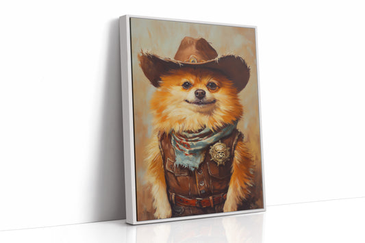 Pomeranian Wild West Deputy