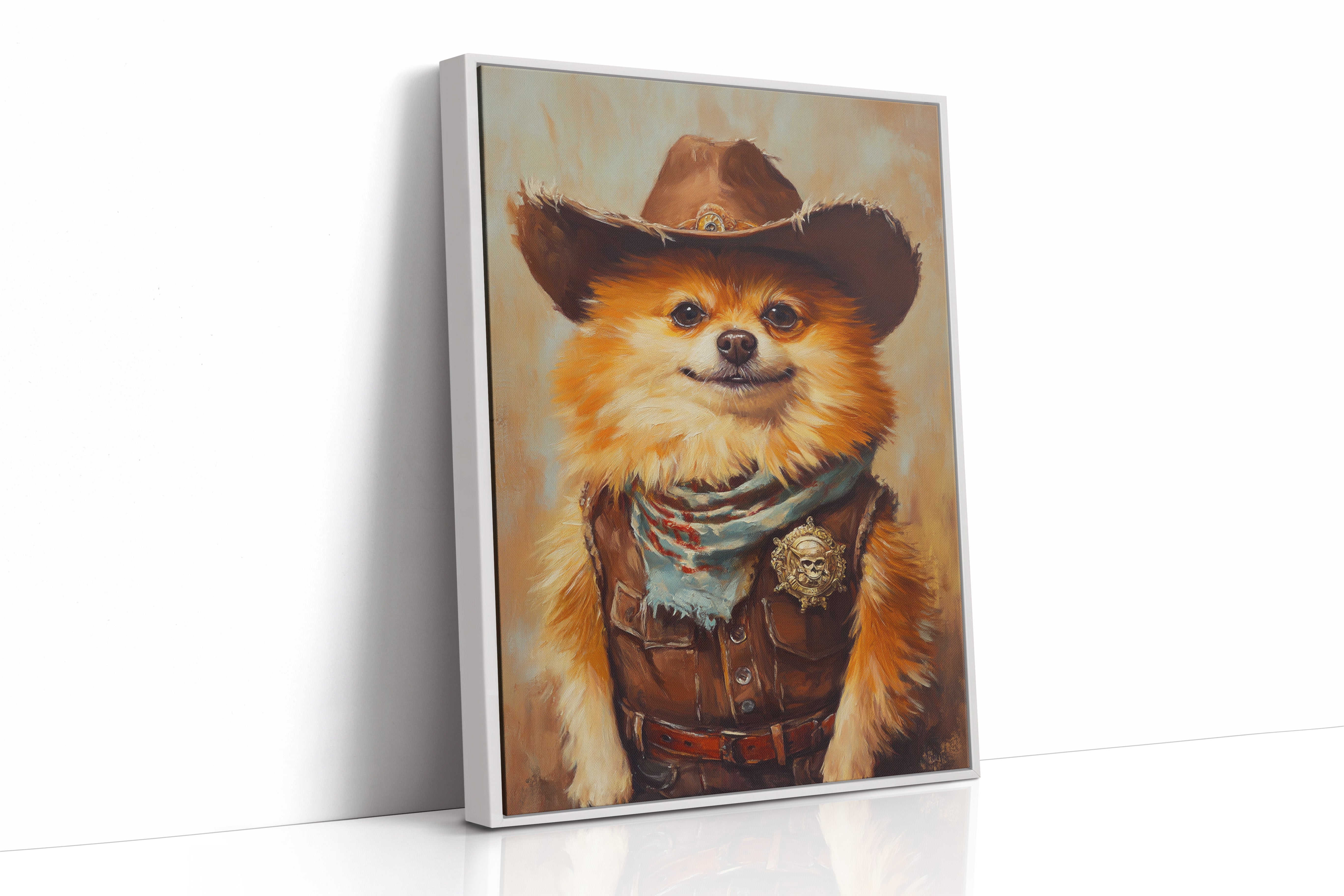 Pomeranian Wild West Deputy