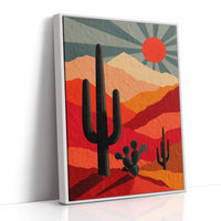 Red Mountains Sing Desert Sunlight