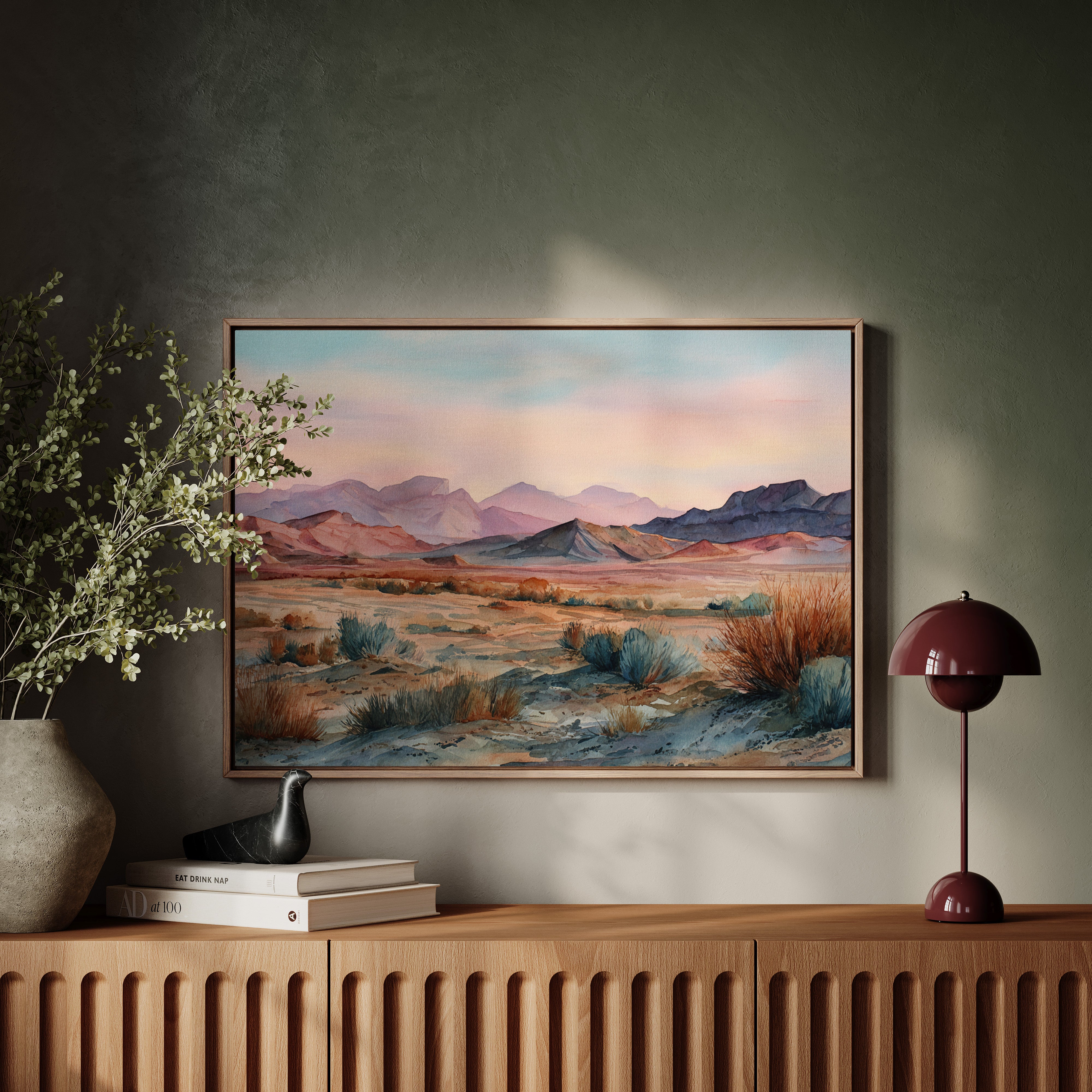 Dawn Paints The Desert's Wild Heart
