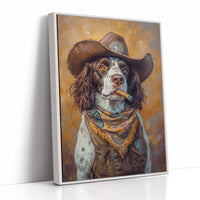 English Springer Spaniel Cowboy Sheriff