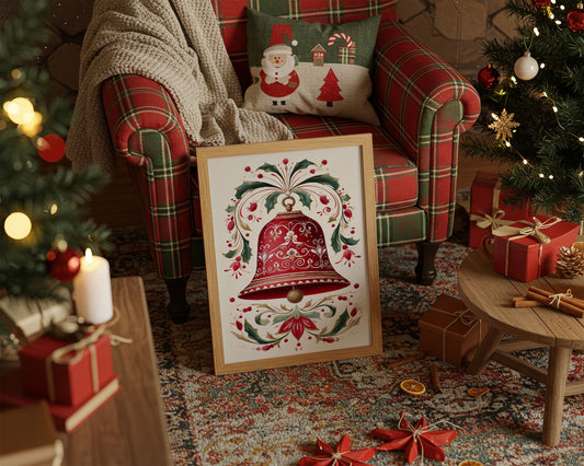 Crimson Bell Sings Winter's Welcome