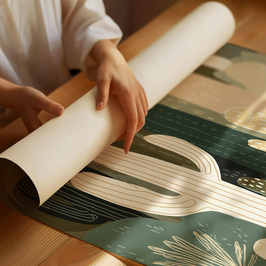 Desert Forms in Soft Sage