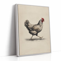 Pastoral Elegance: The Farmyard Patrol
