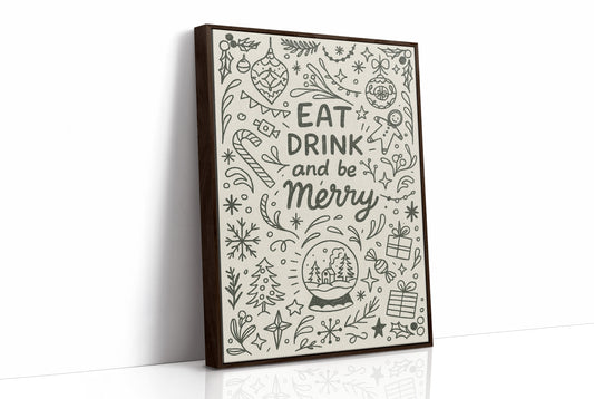 Holiday Cheer In Simple Lines