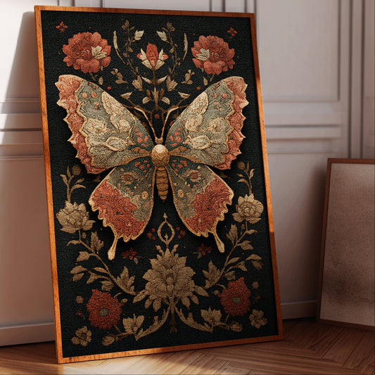 Embroidered Wings in Bloom