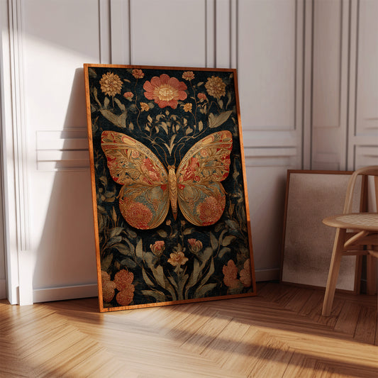 Embroidered Wings of a Forgotten Garden