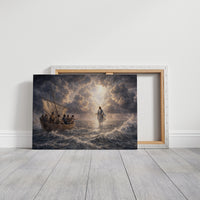 Divine Light Pierces Tempest's Fury