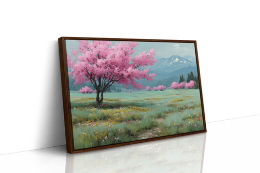 Cherry Blossoms Paint Mountain Stories