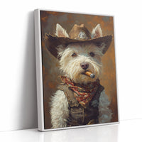 West Highland White Terrier Gunslinger