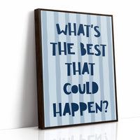 Go Ahead and Ask It