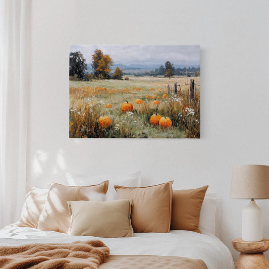 Harvesting Dreams Beneath Gray Skies