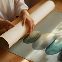 Stones Balance In Quiet Waters