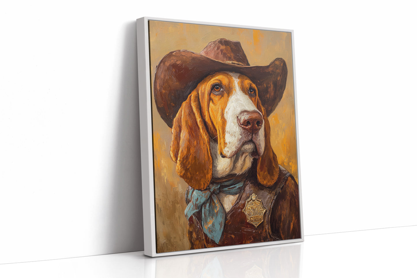 Basset Hound Frontier Sheriff