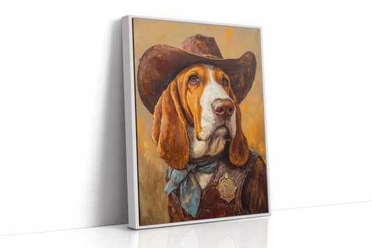 Basset Hound Frontier Sheriff