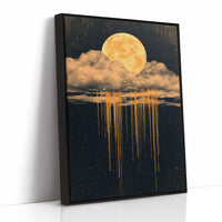 Moonlight Bleeds Through Clouds