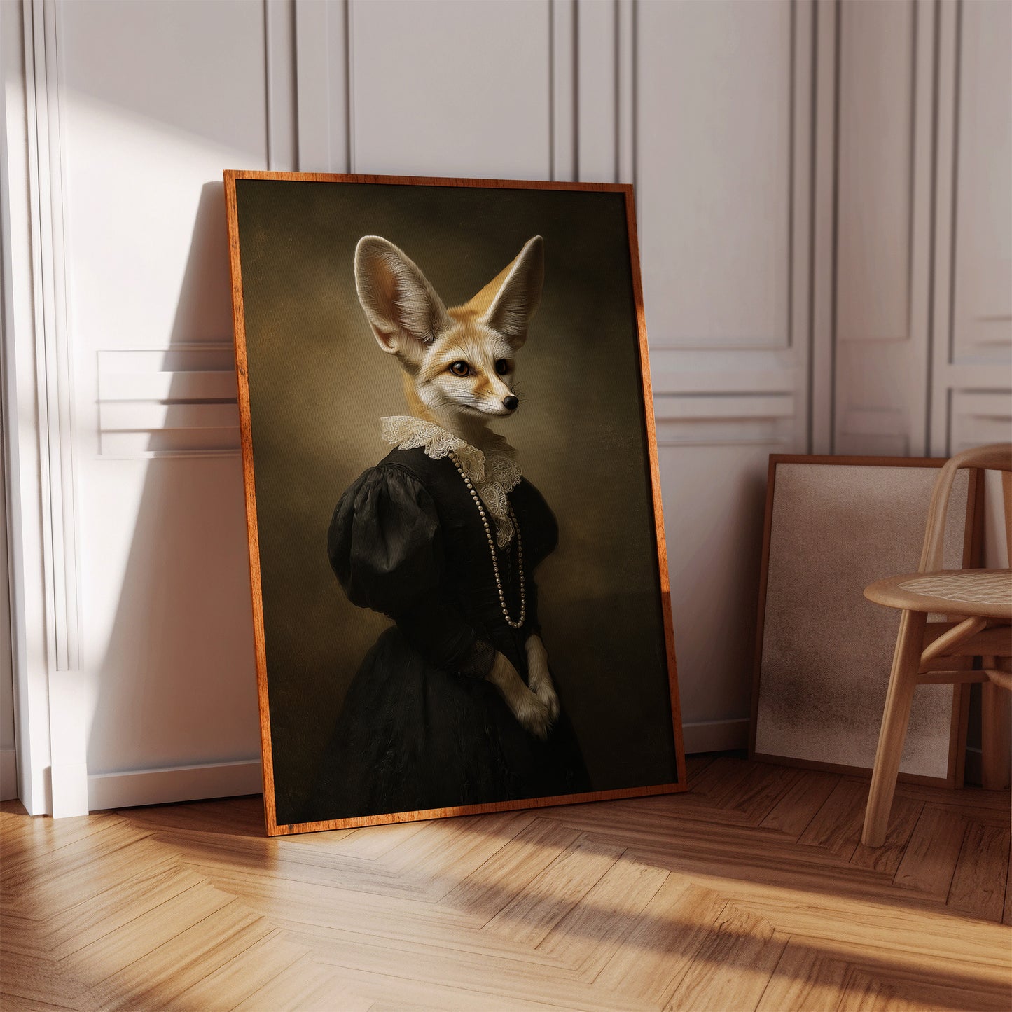 Elegance Woven in Fur and Lace