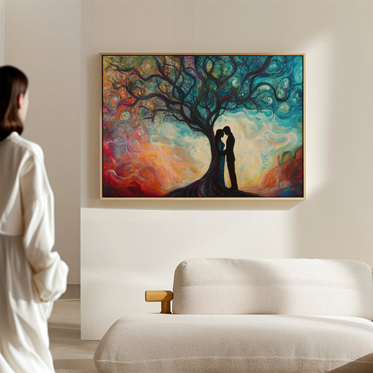 Ancient Tree Holds Love's Dance