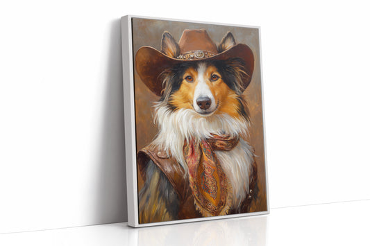 Rough Collie Sunset Wrangler