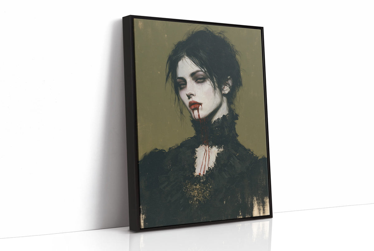 Blood on Porcelain Skin