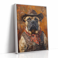 Bullmastiff Sheriff of the High Plains
