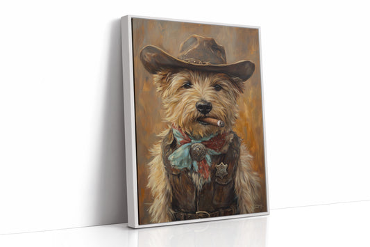 Wheaten Terrier Wild West Deputy