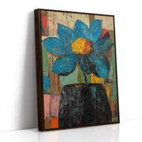 Blue Petals Paint Their Story