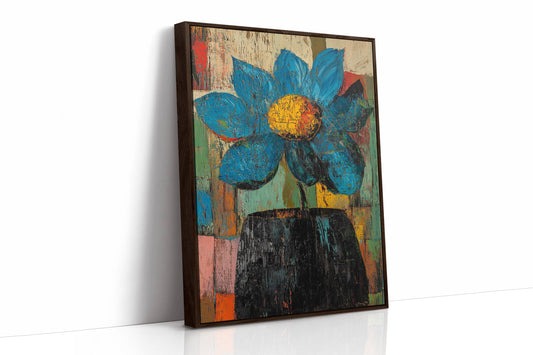 Blue Petals Paint Their Story