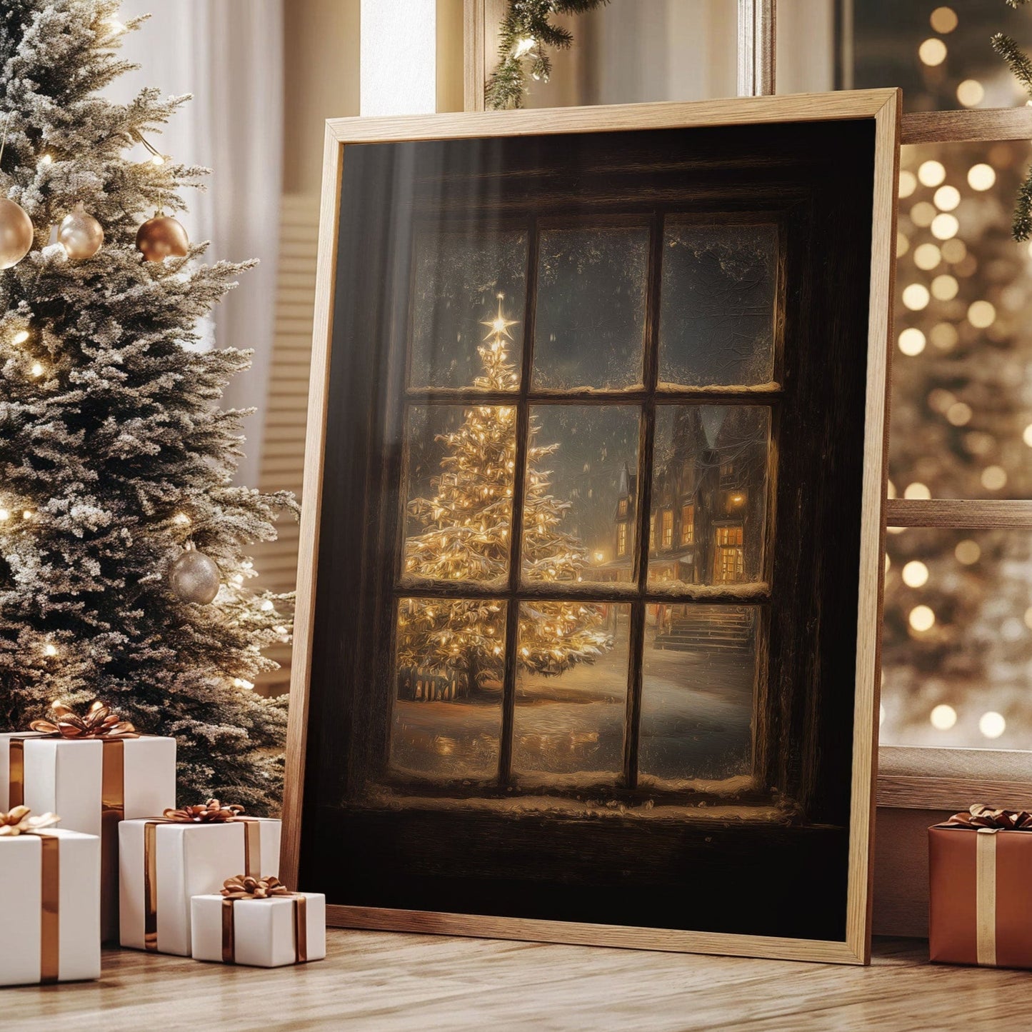 Winter's Light Through Frosted Panes