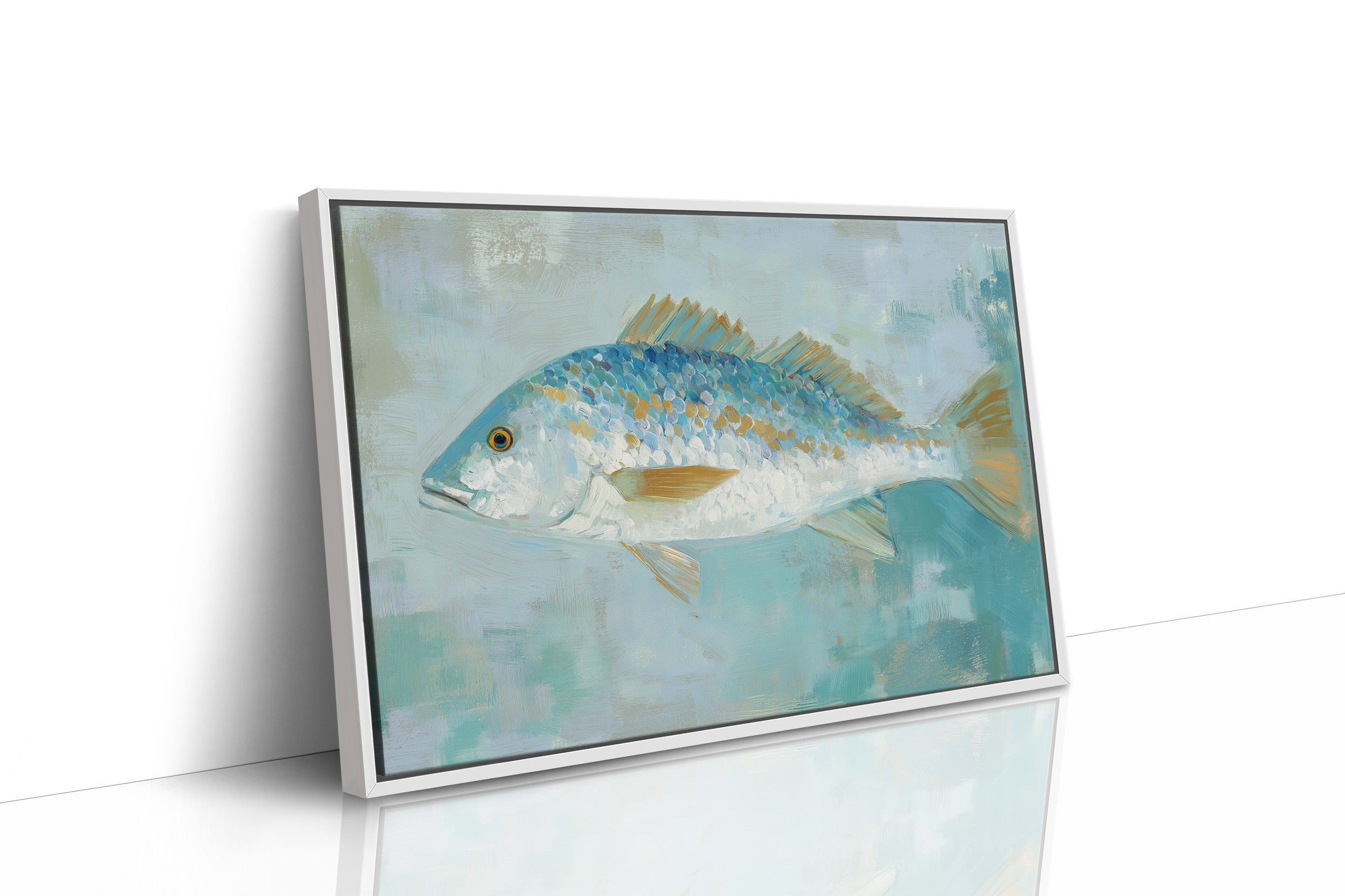 Azure Scales In Coastal Light