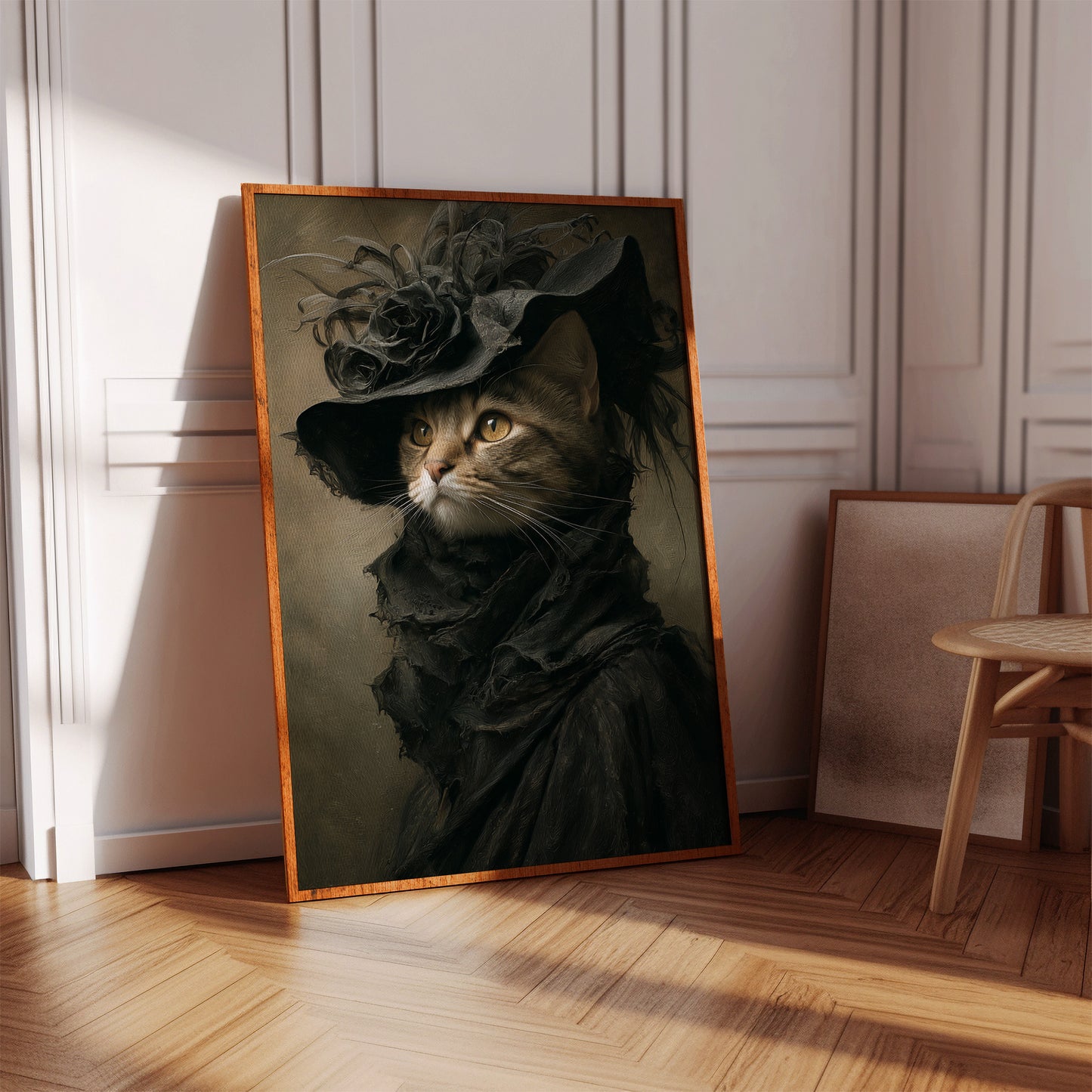 A Cat's Elegance Unveiled