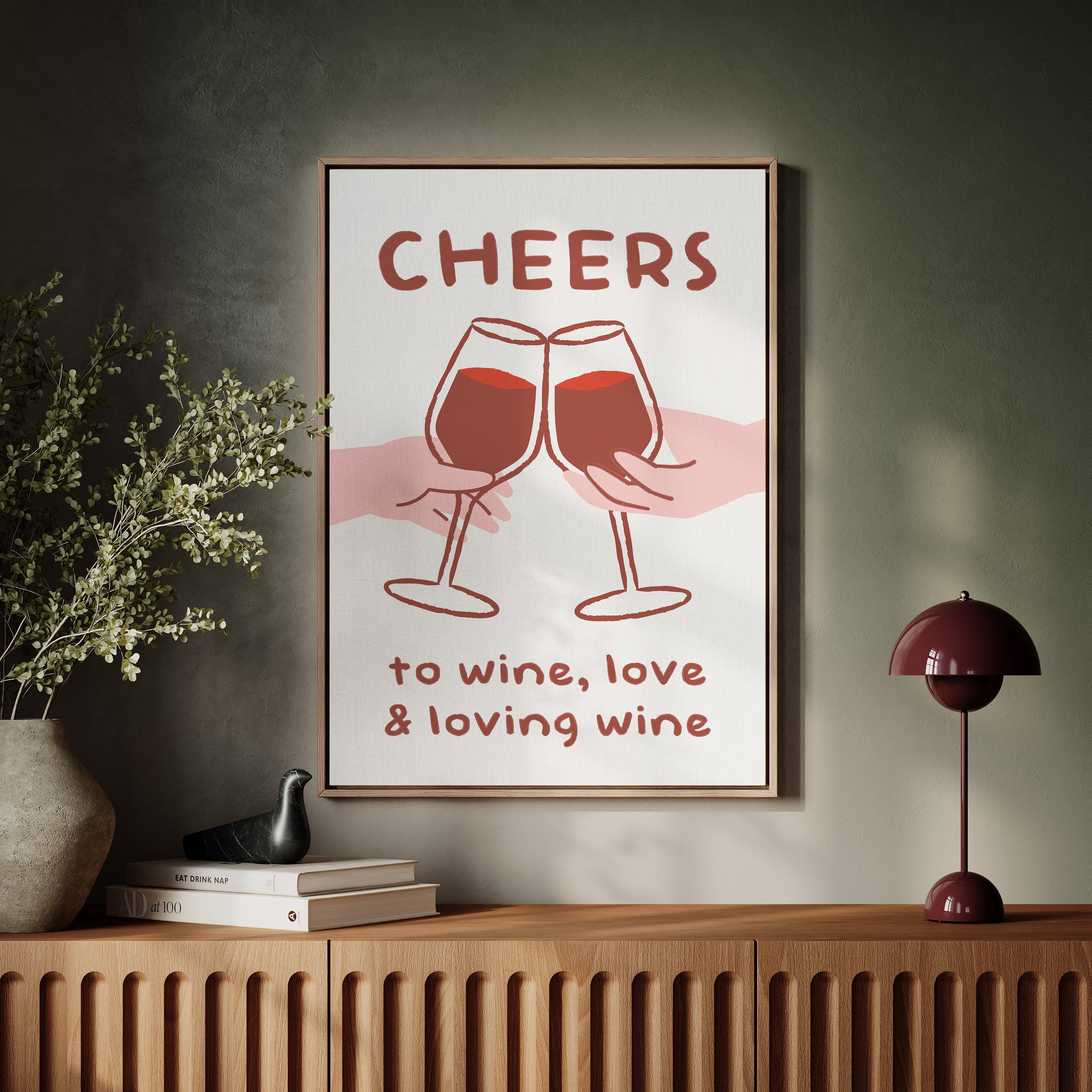 Wine Glasses Dance Their Evening Song