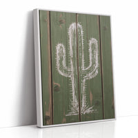 Chalk Stories On Weathered Wood