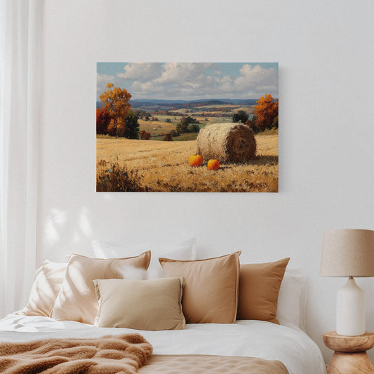 Hay and Pumpkins, Stories of the Land