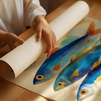 Azure Catch In Morning Light